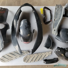 Lots Kit carénage carrosserie Habillage Aprilia SR 50 2T  ZD4MZ de 1997 à 2000