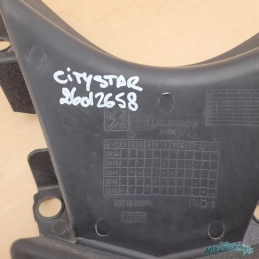 Carénage derrière grille avant Peugeot citystar