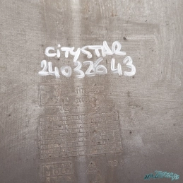 Garde boue Peugeot Citystar Satelis Gris mat