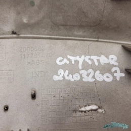 Carénage arrière central Peugeot Citystar noir