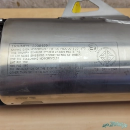 Silencieux triumph speed triple 1200 RR RS De 2021 à 2026