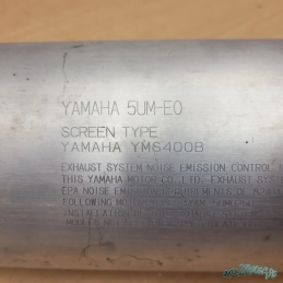 Silencieux échappement Yamaha WRF 450