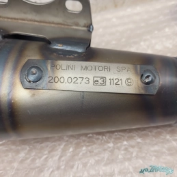 Échappement Polini Aprilia Derbi Gilera Piaggio Vespa