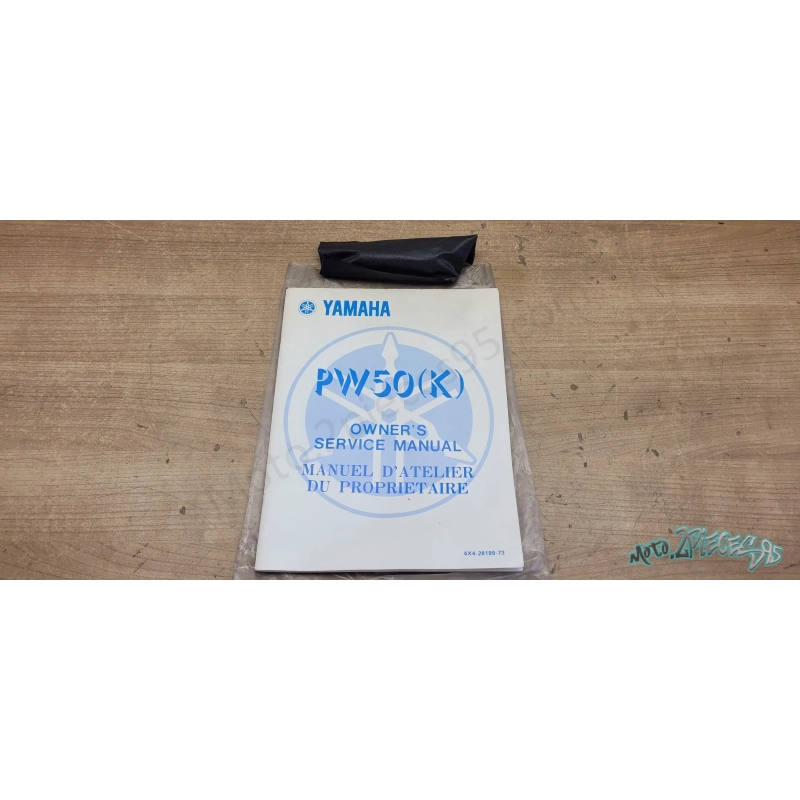 Manuel d'atelier du propriétaire + trousse à outil Yamaha PW 50 (K)