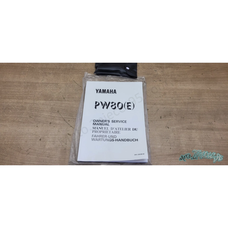 Manuel d'atelier du propriétaire + trousse à outil Yamaha PW 80 (E)