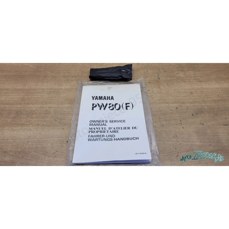 Manuel d'atelier du propriétaire + trousse à outil Yamaha PW 80 (F)