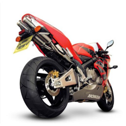 Demi Ligne échappement LASER X-Treme inox pour Honda CBR 600 RR   2003 à 2004