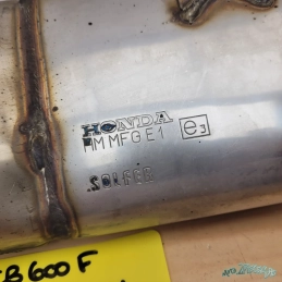 Silencieux d'échappement Honda CB 600 F Hornet  HM MFG E1