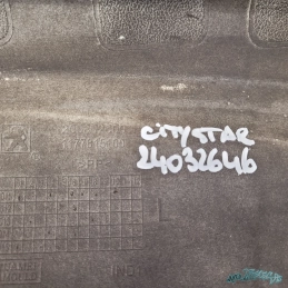 Bas de caisse gauche Peugeot Citystar Noir mat