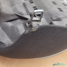 Selle confort Shad pour Integra 700 750, série style, noire avec coutures blanches et sigle Integra