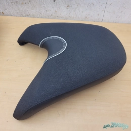 Selle confort Shad pour Integra 700 750, série style, noire avec coutures blanches et sigle Integra