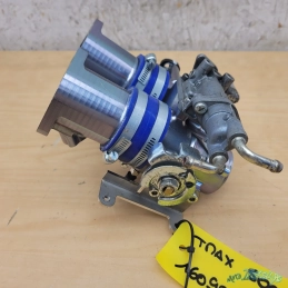 Kit d’admission corps de papillon à section ronde Ø 40 mm pour Yamaha T-MAX 500  De 2008 à 2012