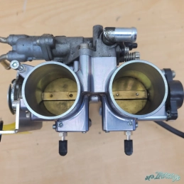 Kit d’admission corps de papillon à section ronde Ø 40 mm pour Yamaha T-MAX 500  De 2008 à 2012