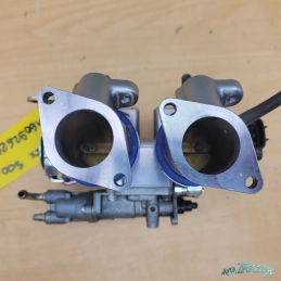 Kit d’admission corps de papillon à section ronde Ø 40 mm pour Yamaha T-MAX 500  De 2008 à 2012