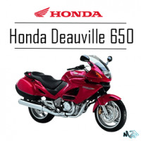 Honda- Deauville 650 - Moto