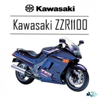 Kawasaki - ZZR 1100 - Moto