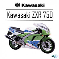 Kawasaki - ZXR 750  - Moto