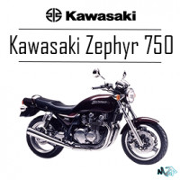 Kawasaki - 750 Zephyr - Moto