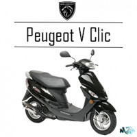 Catégorie V Clic - Moto2pieces95 : Demi-coque arrière gauche Peugeot V Clic , Entourage optique de phare Peugeot V Clic , En...