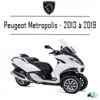 Catégorie Metropolis - Moto2pieces95 : Tablier intérieur Peugeot Metropolis , Entourage compteur Peugeot Metropolis , Paire d...