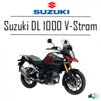 Catégorie DL 1000 V-Strom - Moto2pieces95 : Platine arrière droite Suzuki DL Vstrom 1000 , Paire de silencieux Leovince Suzuk...