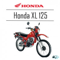 Catégorie XL 125 - Moto2pieces95 : Cabochon feux arrière Honda  1985-88 XL125 CM125 Z50