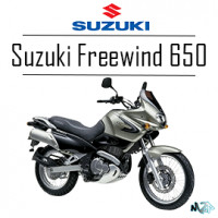 Catégorie XF 650 Freewind - Moto2pieces95 : Cache réservoir droit Suzuki XF 650 Freewind